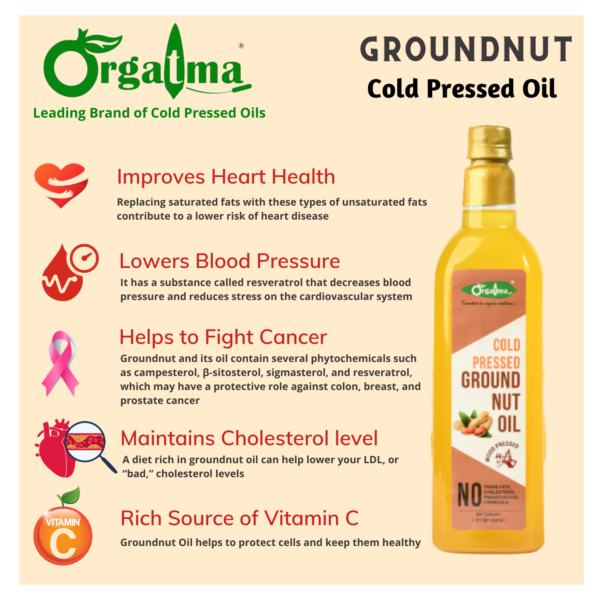 Cold Pressed Groundnut Oil (Premium) - Image 4